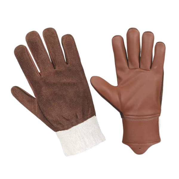 Unisex Leather Driver Gloves Thinsulate Liner Mechanics Works Utility Glove