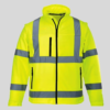 Long sleeve light road work safety life reflective bomber jacket