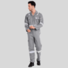 F1023 Fire Retardant Cotton Coverall – NFPA & CAT 2 Certified