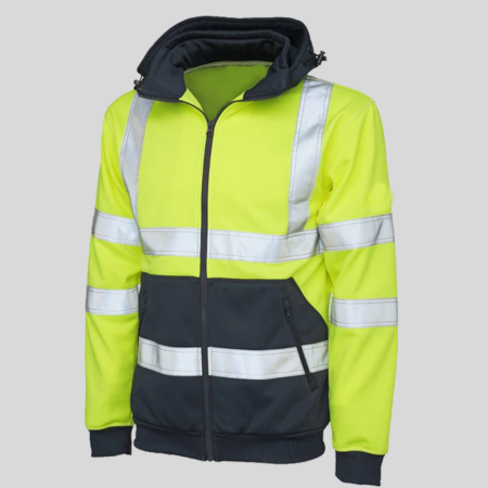 HI-VIS FULL ZIP HOODIE – High-Visibility Workwear